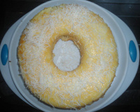 Pudim de coco da Angel