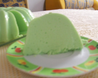 Pudim gelado de limão