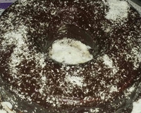 Bolo de chocolate com coco de liquidificador