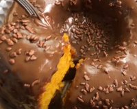 Bolo de cenoura delícia