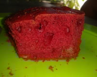 Bolo de veludo vermelho