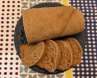 Pão caseiro 100% integral