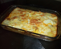 Torta de atum de forno