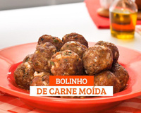 Bolinho de carne moída