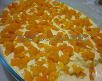 Mousse de manga com iogurte natural