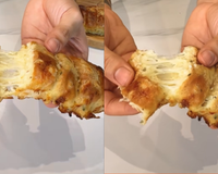 Pão de alho no pão de hot dog: crocante por fora, cremoso por dentro e pronto em minutos!