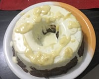 Manjar de coco com chocolate