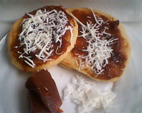 Panqueca americana Romeu e Julieta