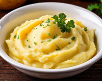 Purê vegano de batatas