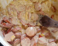 Estrogonofe de salsicha