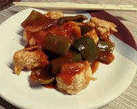 Frango agridoce