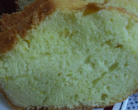 Bolo de laranja com casca