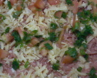 Lasanha de pão e molho branco