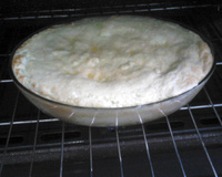 Costela de porco com souflé de couve- flor, queijo minas e palmito