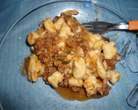 Nhoque de Fruta - pão Delícia