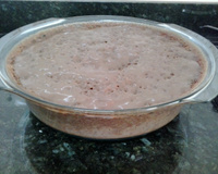 Bolo de micro-ondas de chocolate da Angélica