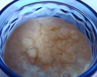 Canjica com açúcar queimado do Anástacio