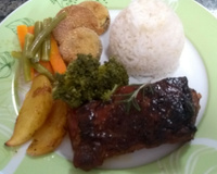 Costela de porco ao forno