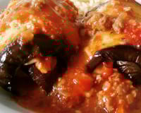 Canelone de berinjela