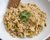 Arroz integral na panela de pressão: como fazer