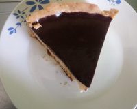 Torta de limão com chocolate