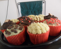 Cupcake fácil de chocolate