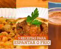 Sopa de legumes com macarrão