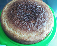 Bolo de milho feito com cuscuz