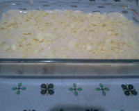 Arroz de forno ao molho branco