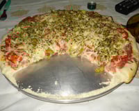 Pizza à moda da casa