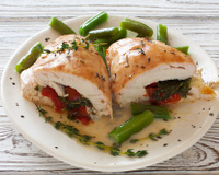 Filé de peito de frango recheado: receita prática e deliciosa