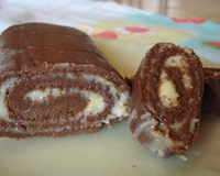 Rocambole de prestígio cremoso