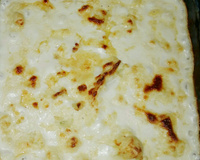 Couve-flor gratinada ao molho branco