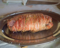 Lombo de porco recheado