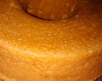 Bolo pão-de-ló de Laranjá