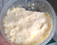 Queijo de manteiga caseiro