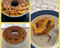 Bolo de cenoura sem glúten com medidas corretas