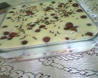 Meu pavê de coco e chocolate