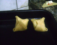 Trouxinhas de ricota com catupiry