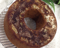 Bolo integral de maçã, canela e aveia