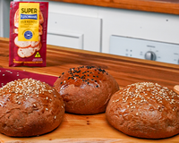 Pão de Hambúrguer Australiano