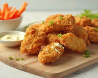 Nuggets caseiros de frango: esqueça os congelados! Aprenda a versão saudável feita na Airfryer