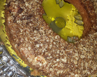 Bolo de banana com aveia
