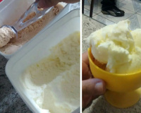 Sorvete tipo industrial