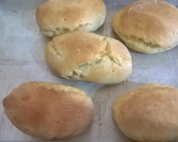 Pão feito com fermento em pó