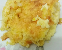 Bolo cremoso de milho
