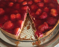 Torta de morango do Lelo