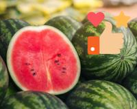 Siga essas dicas para sempre escolher uma melancia boa e docinha no mercado
