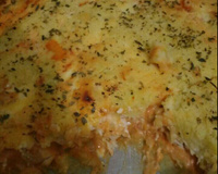 Escondidinho fit de batata doce com frango