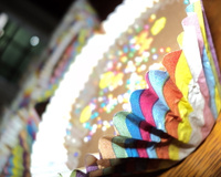 Cupcake delicioso com cobertura de brigadeiro